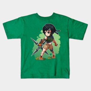 Yuffie Chibi Kids T-Shirt